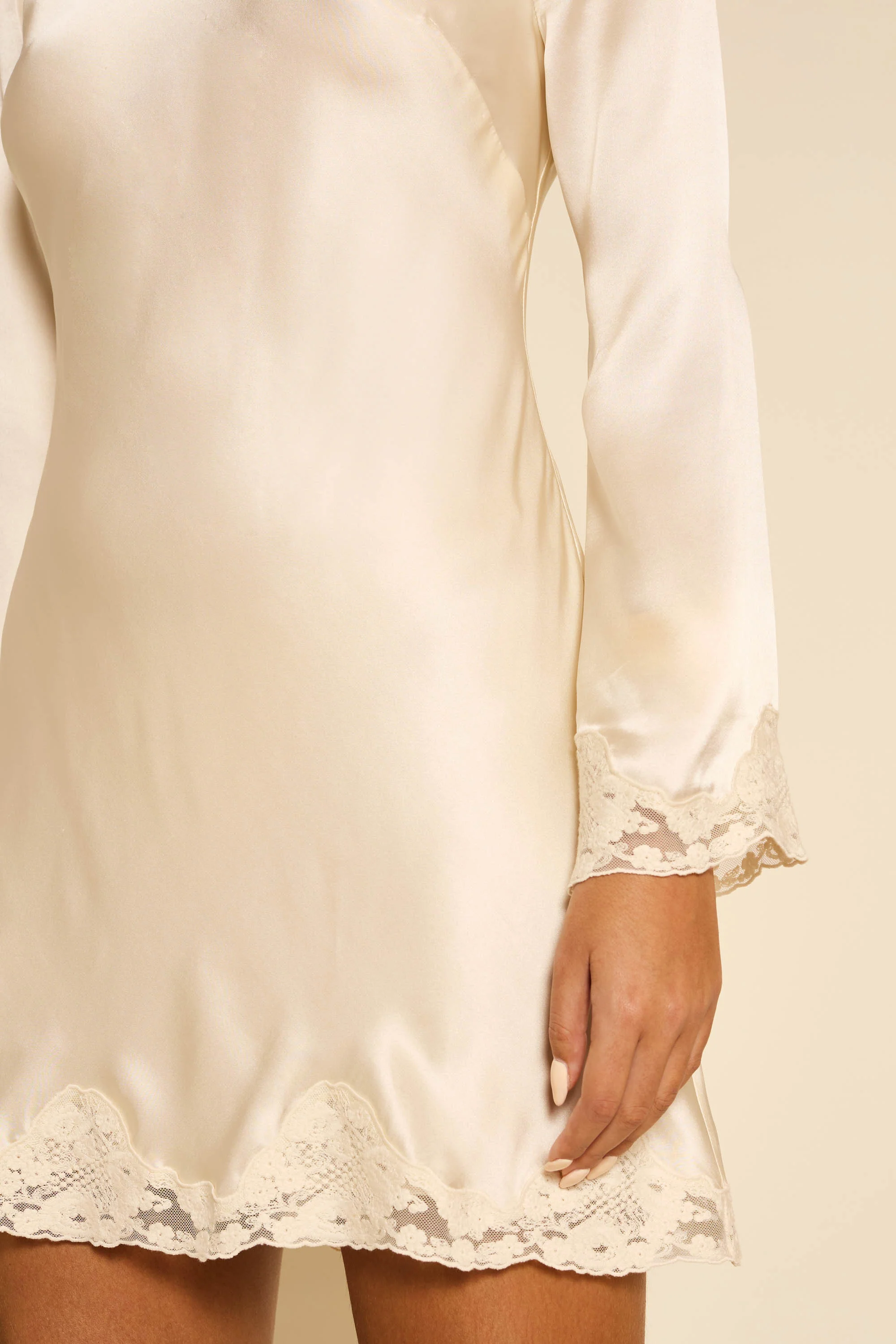 Ilse - Silk Mini Dress