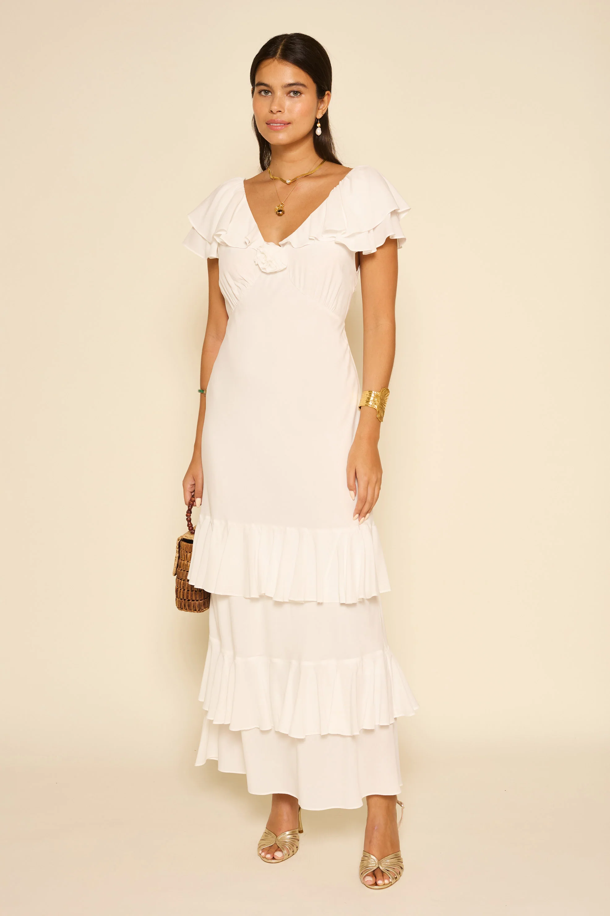 Benoite - Silk-Blend Maxi Dress