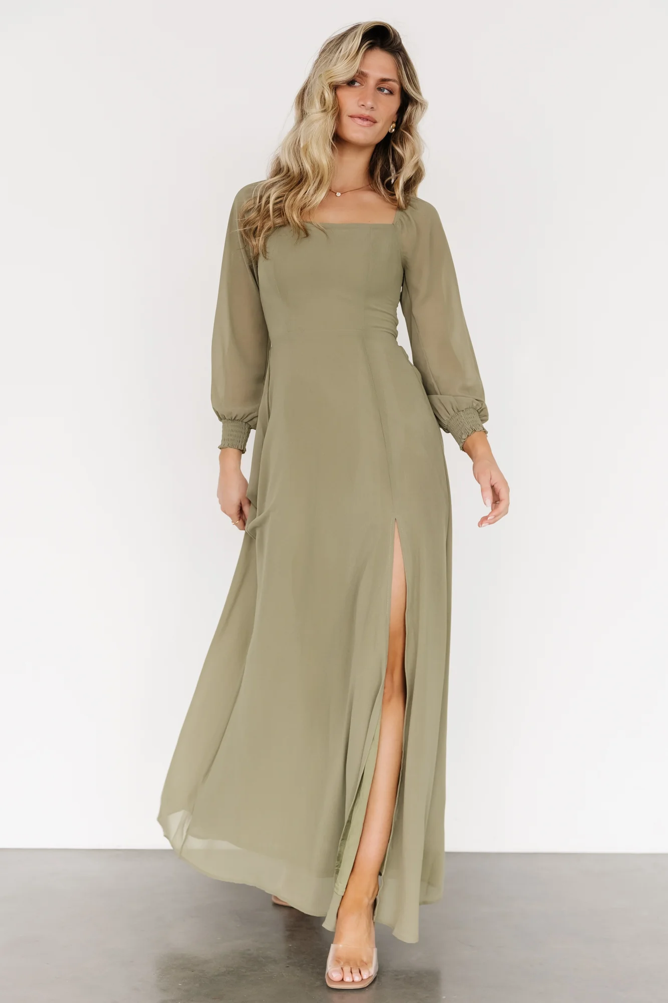 Giselle Maxi Dress | Dusty Olive