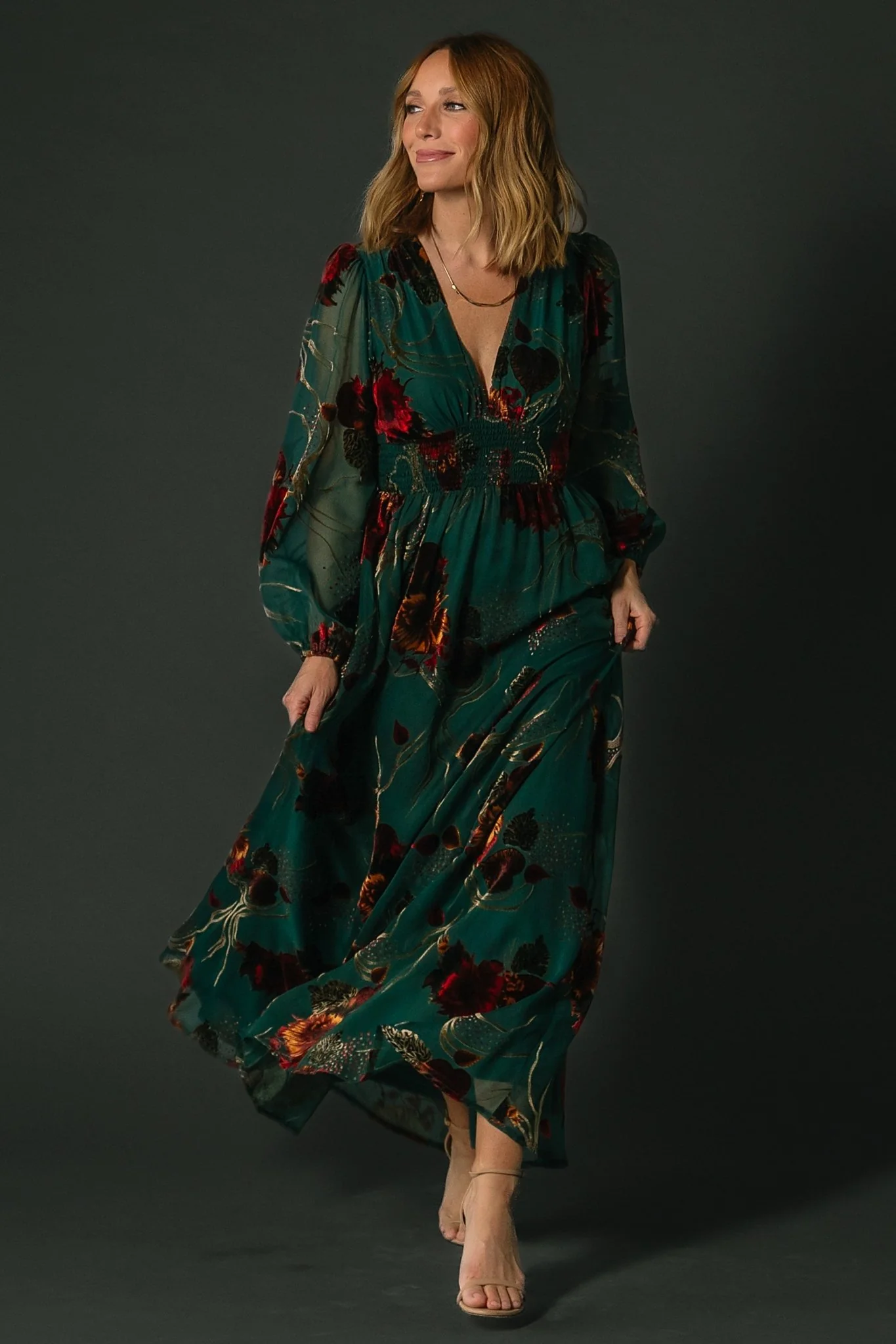 Mikla Maxi Dress | Jade Multi