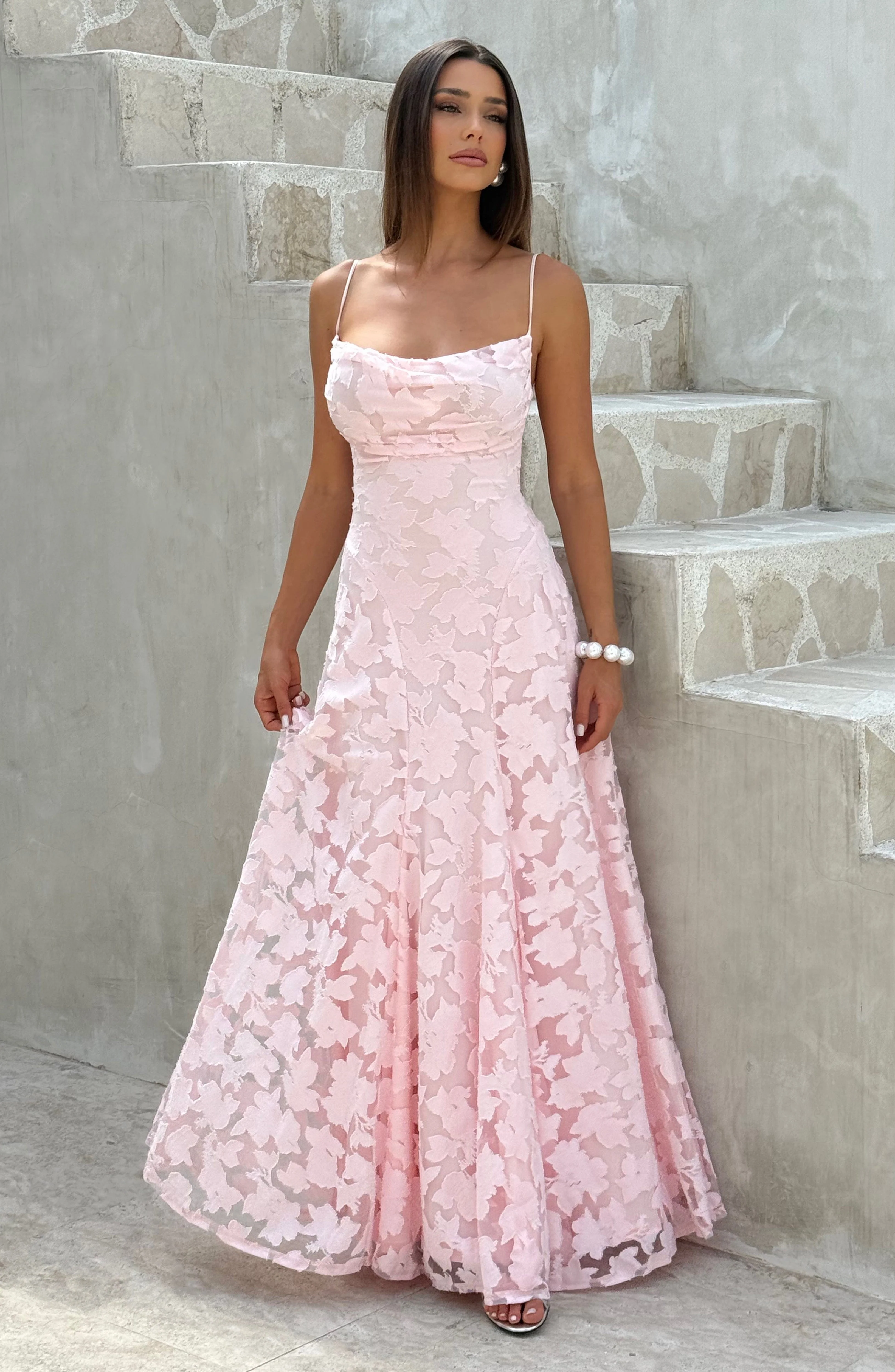 Francis Maxi Dress - Blush