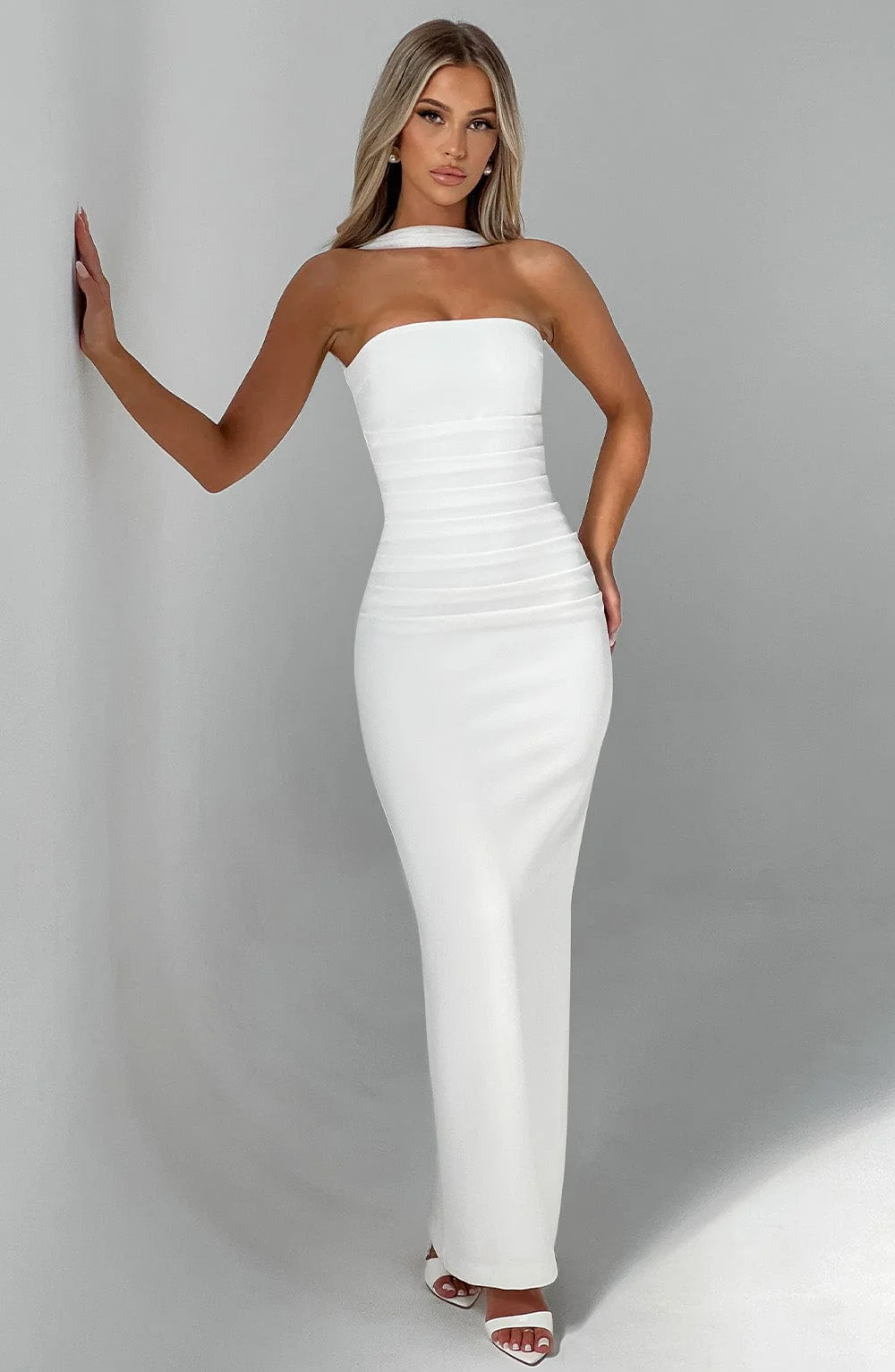 Yulia Maxi Dress - Ivory
