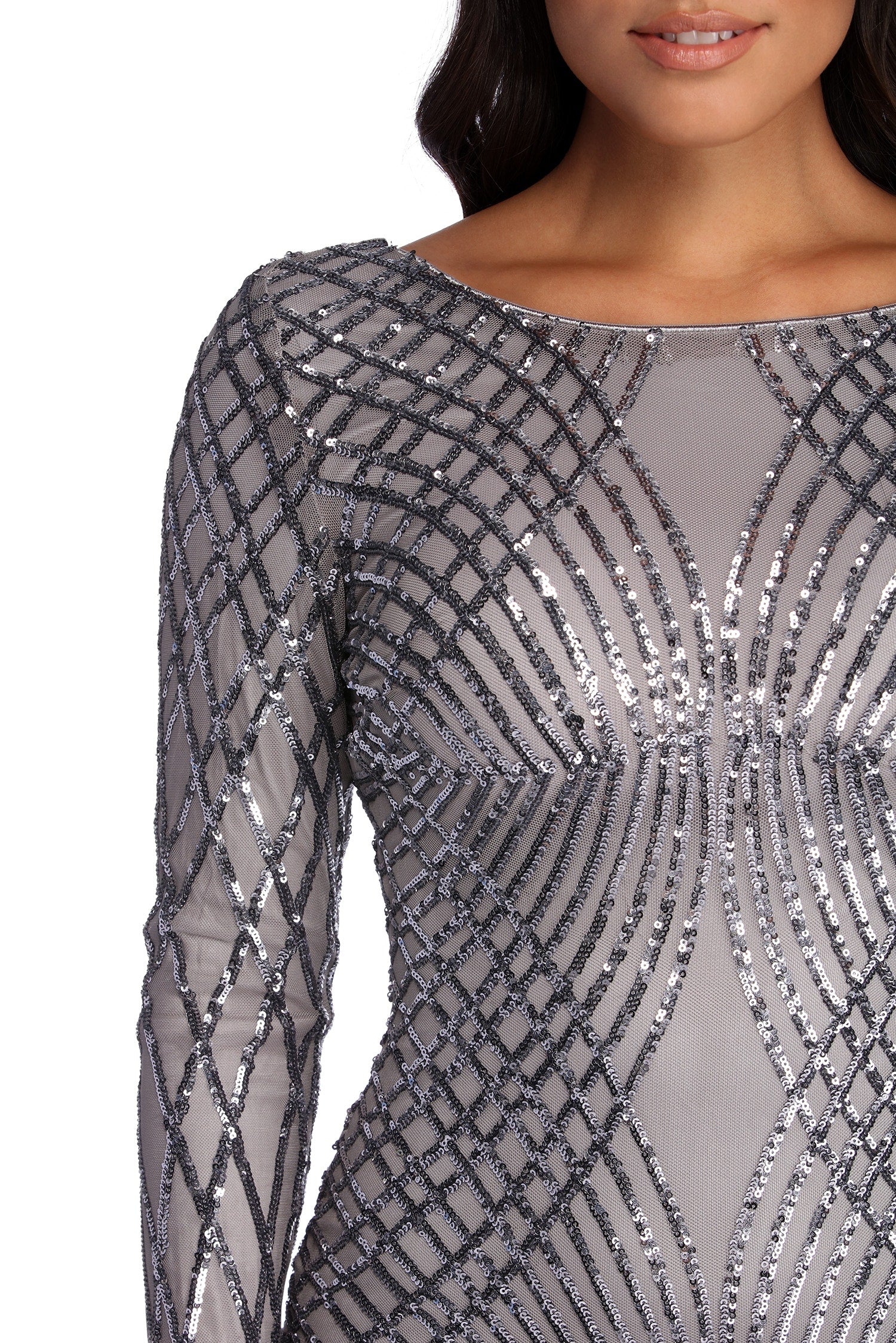 Elysse Steal The Show Sequin Dress