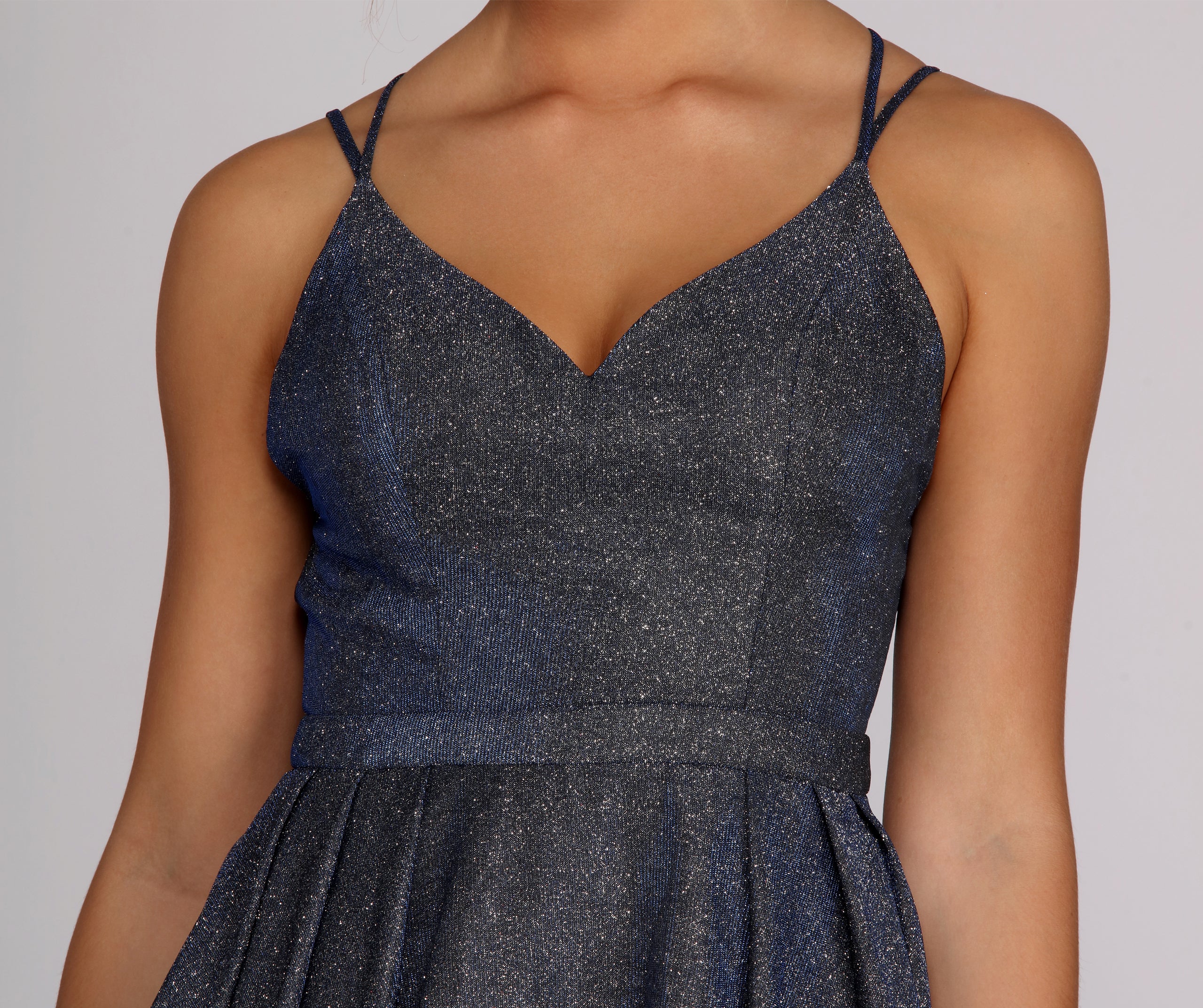 Presley Glitter Party Dress