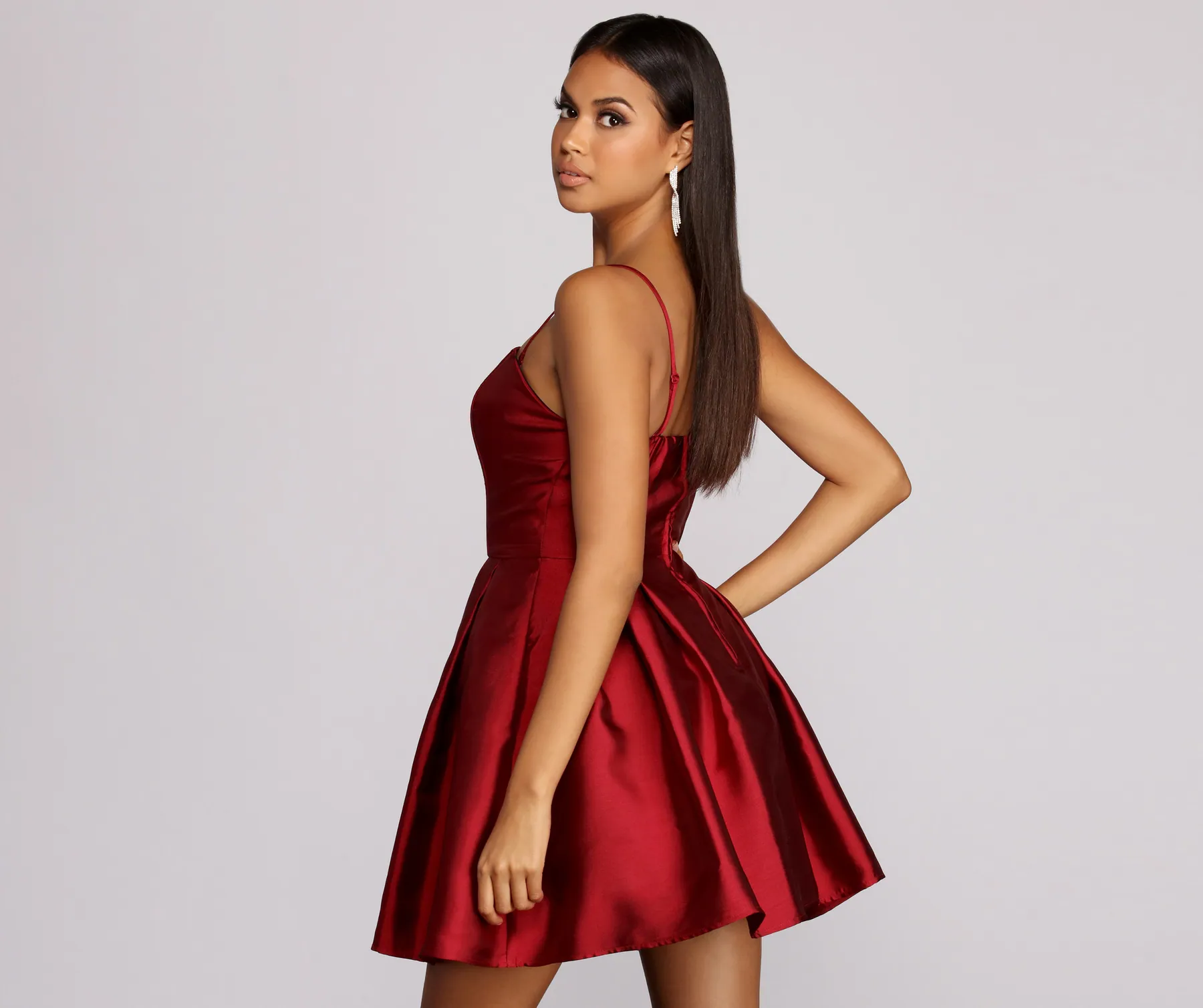 Rebecca Party Pleated Dress