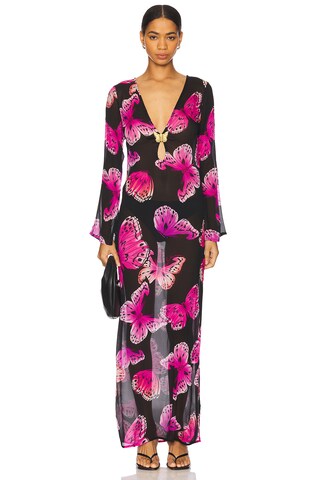 Hotline Butterfly Maxi Dress