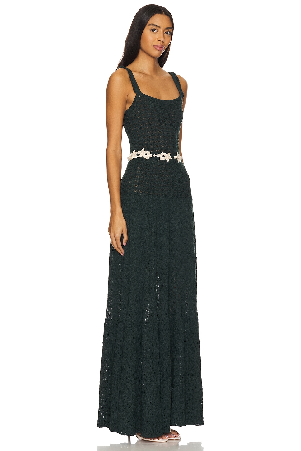 X ESCVDO Maururo Knit Maxi Dress