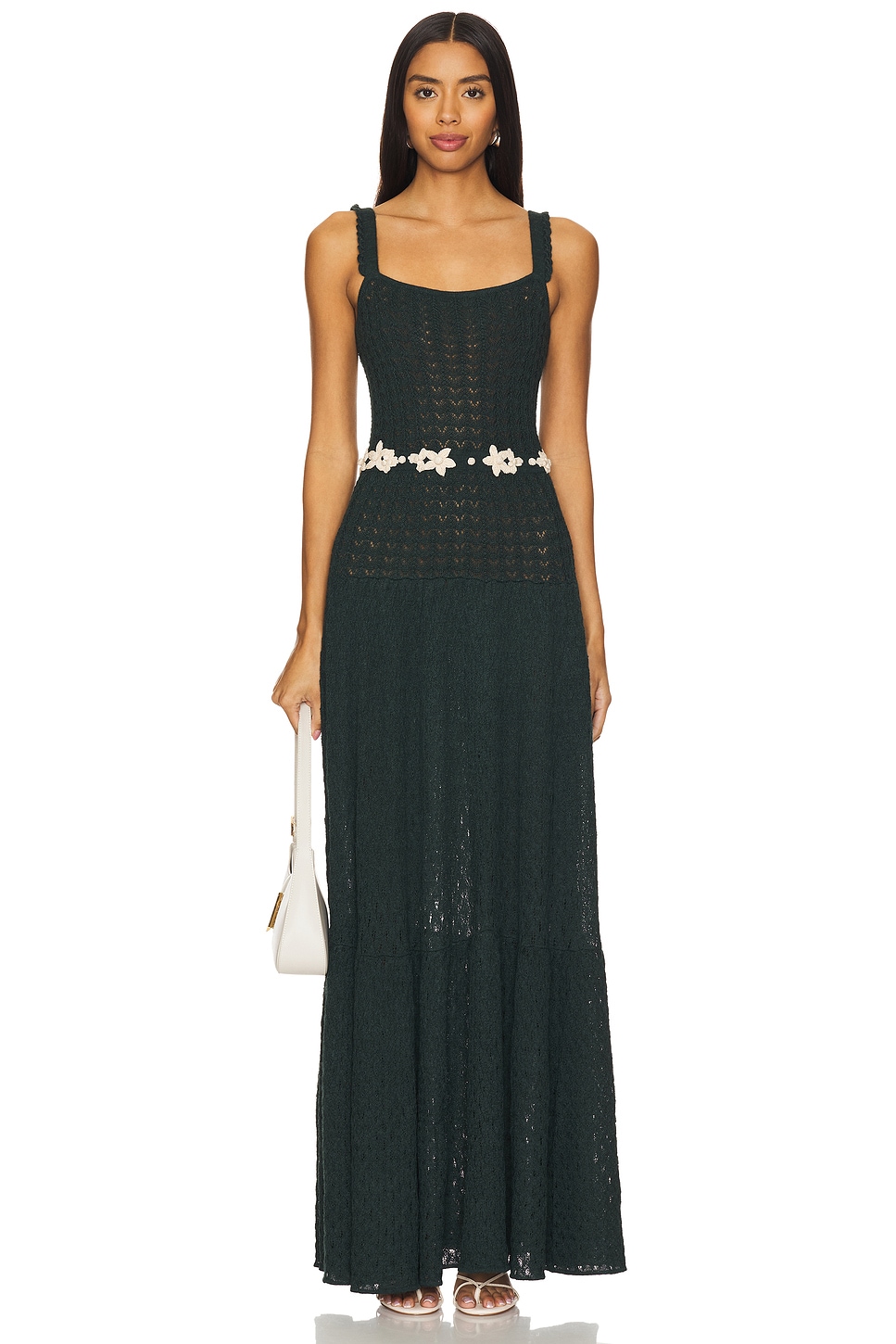 X ESCVDO Maururo Knit Maxi Dress