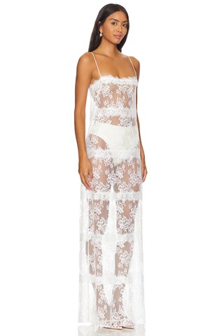 x Maggie MacDonald Millie Sheer Maxi Dress