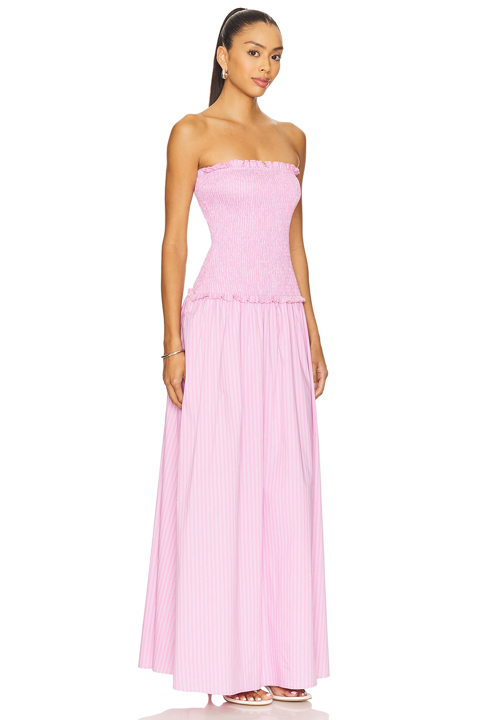 Izabella Strapless Maxi Dress