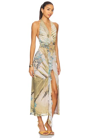 Cindy Plunge Maxi Dress
