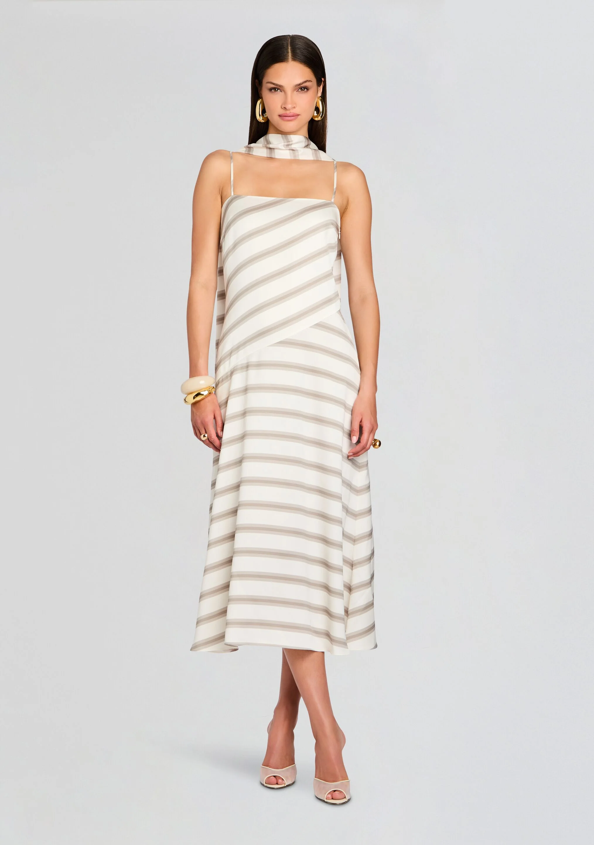 Kaia Satin Maxi Dress