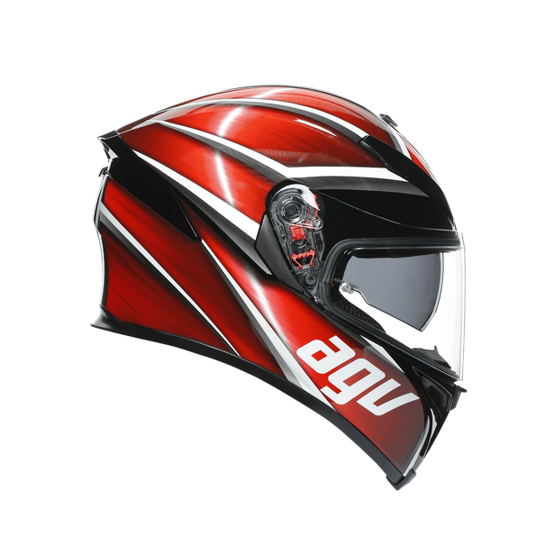 K5 S MULTI ECE DOT - TEMPEST BLACK/RED
