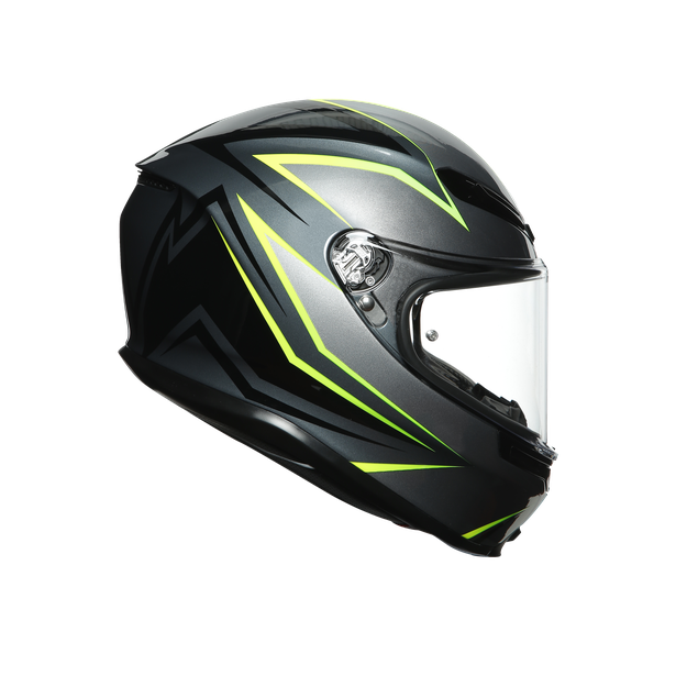K6 ECE DOT MULTI - FLASH GREY/BLACK/LIME
