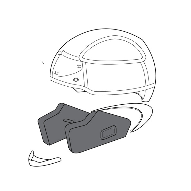 AGV CHEEK PADS K-3 (XS)