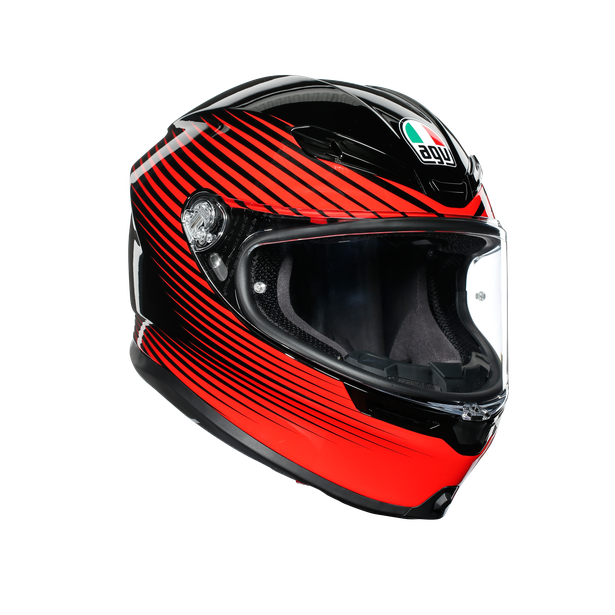 K6 ECE DOT MULTI - RUSH BLACK/RED