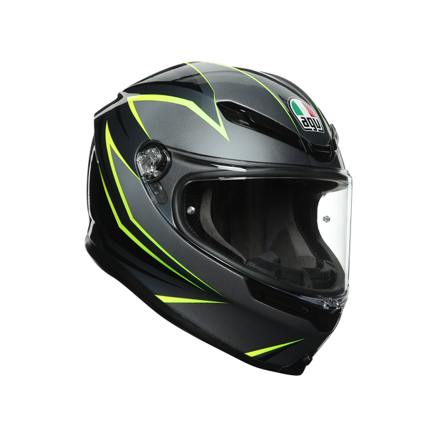K6 ECE DOT MULTI - FLASH GREY/BLACK/LIME