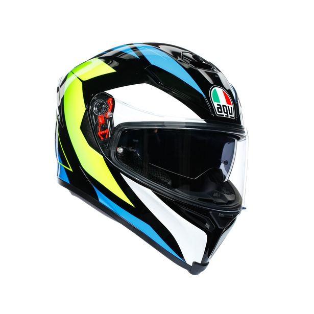 K5 S MULTI ECE DOT - CORE BLACK/CYAN/YELLOW FLUO