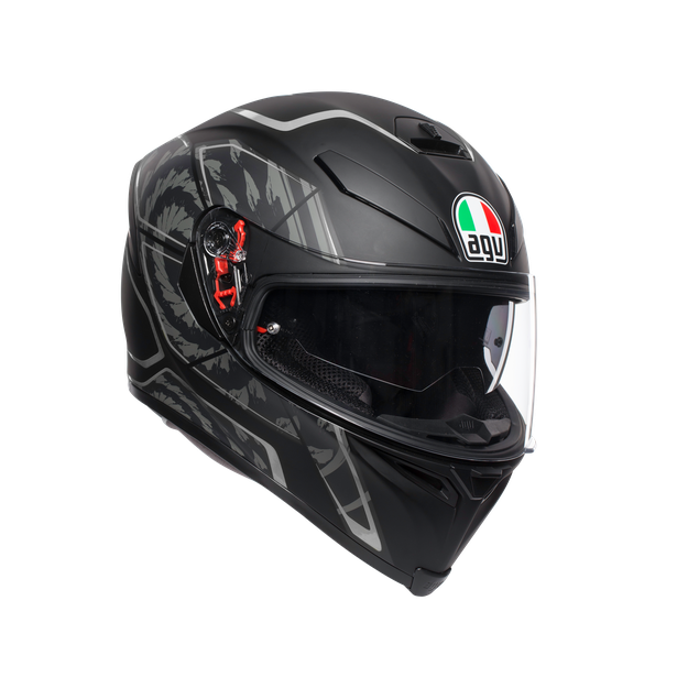 K-5 S MULTI ECE DOT - TORNADO BLACK/SILVER