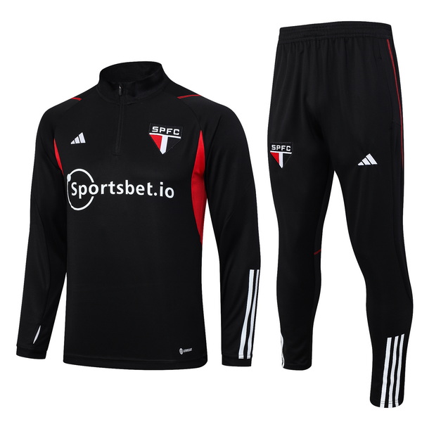 Sao Paulo 2023/2024 Tracksuit Black - Cheap Rugby World Online Shop