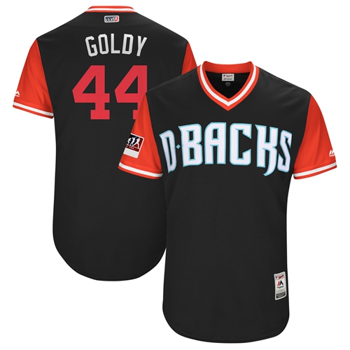 Arizona Diamondbacks #44 Paul Goldschmidt Black 
