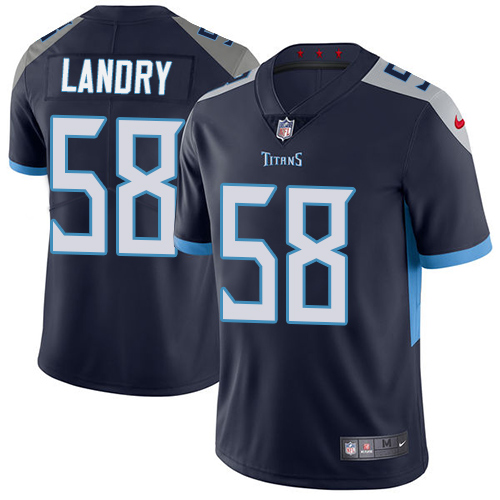 Tennessee Titans #58 Harold Landry Navy Blue Team Color Youth Stitched Vapor Untouchable Limited Jersey Youth