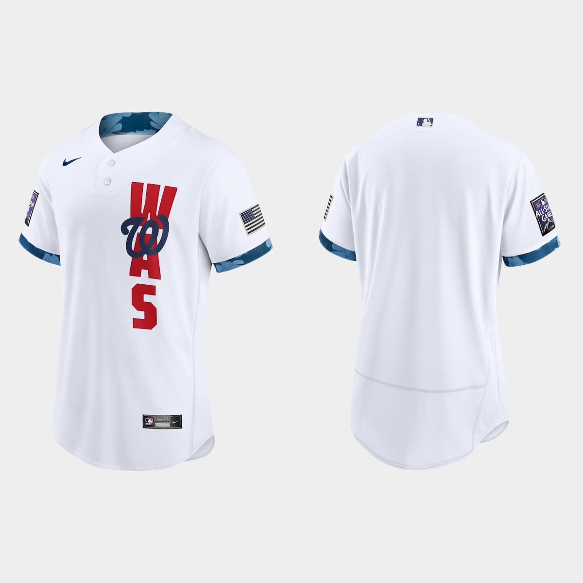 Washington Nationals 2021 All Star Game Authentic White Jersey