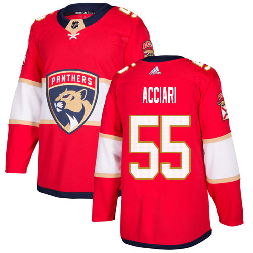 Adidas Florida Panthers #55 Noel Acciari Red Home Authentic Stitched Jersey Men's