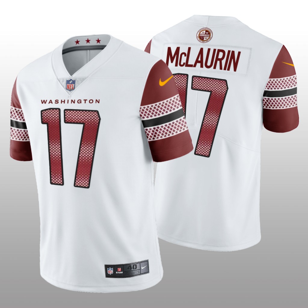 Washington Commanders #17 Terry McLaurin Men's Vapor Limited Jersey - White