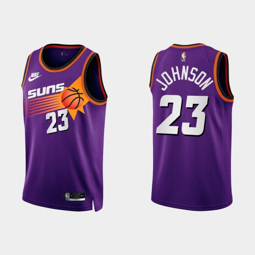 Phoenix Phoenix Suns #23 Cameron Johnson Purple Mens 2022-23 Classic Edition Jersey Mens