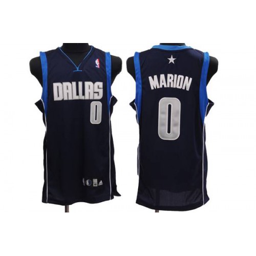 Dallas Mavericks #0 Shawn Marion Stitched Blue Jersey Mens