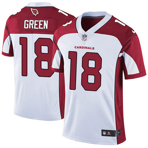 Arizona Cardinals #18 A.J. Green White Men's Stitched Vapor Untouchable Limited Jersey Men's