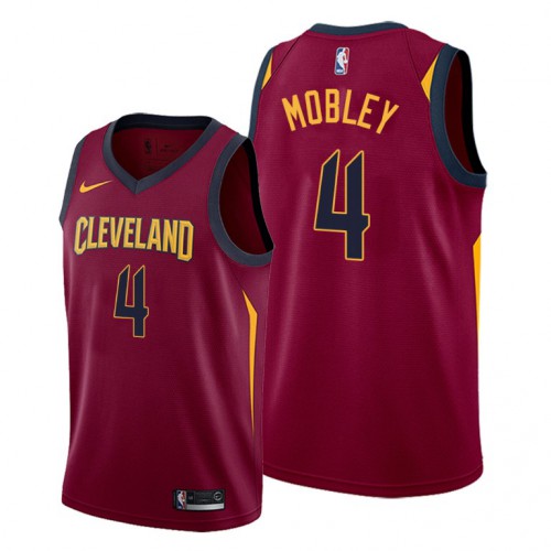 Cleveland Cleveland Cavaliers #4 Evan Mobley Womens Red Jersey Womens