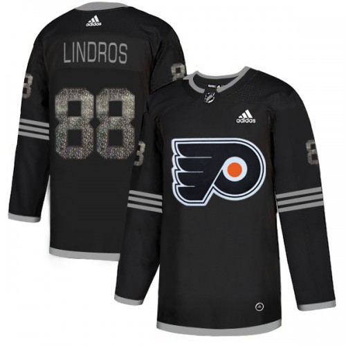 Adidas Philadelphia Flyers #88 Eric Lindros Black Authentic Classic Stitched Jersey Men's