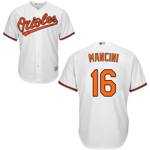 Baltimore Orioles #16 Trey Mancini White Cool Base Stitched Youth Jersey Youth