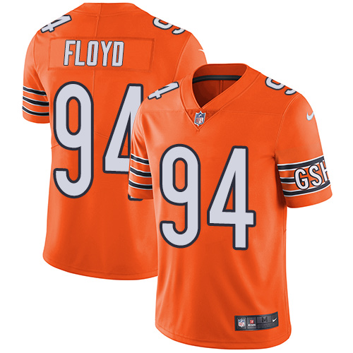 Chicago Bears #94 Leonard Floyd Orange Youth Stitched Limited Rush Jersey Youth