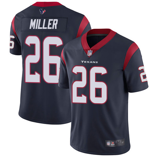 Houston Texans #26 Lamar Miller Navy Blue Team Color Youth Stitched Vapor Untouchable Limited Jersey Youth