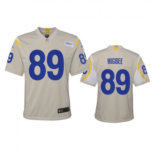 Los Angeles Los Angeles Rams #89 Tyler Higbee Youth Game Jersey - Bone Youth