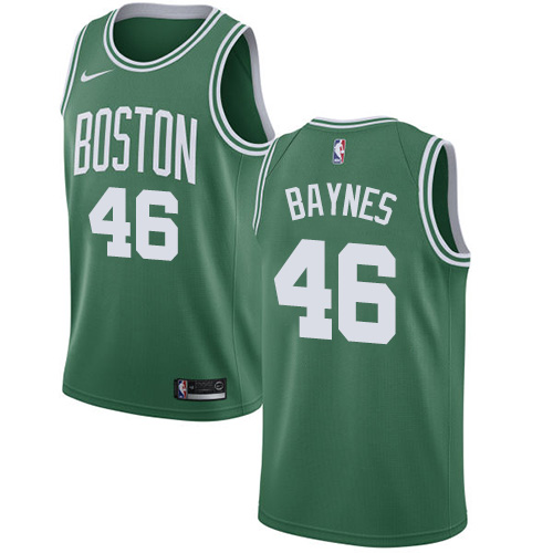 Boston Celtics #46 Aron Baynes Green Youth Swingman Icon Edition Jersey Youth