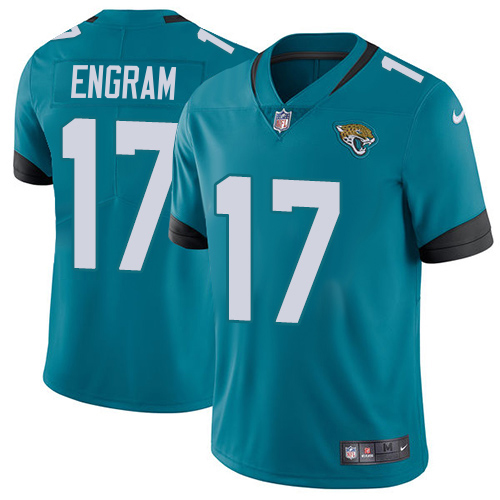 Jaguars #17 Evan Engram Teal Green Alternate Youth Stitched Vapor Untouchable Limited Jersey