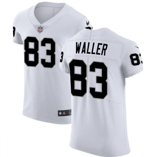 Raiders #83 Darren Waller White Men's Stitched Vapor Untouchable Elite Jersey