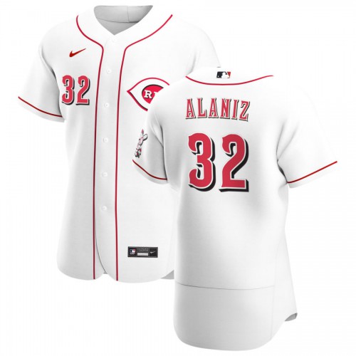 Cincinnati Cincinnati Reds #32 R.J. Alaniz Men's White Home 2020 Authentic Player Jersey Men's