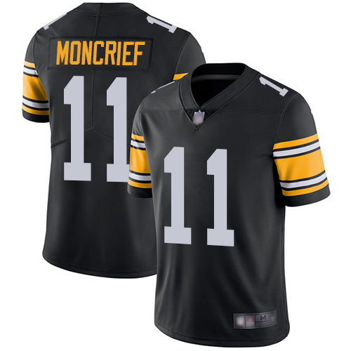Pittsburgh Steelers #11 Donte Moncrief Black Alternate Men's Stitched Vapor Untouchable Limited Jersey Men's
