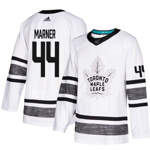Adidas Maple Toronto Maple Leafs #44 Morgan Rielly White 2019 All-Star Game Parley Authentic Stitched Jersey Men's