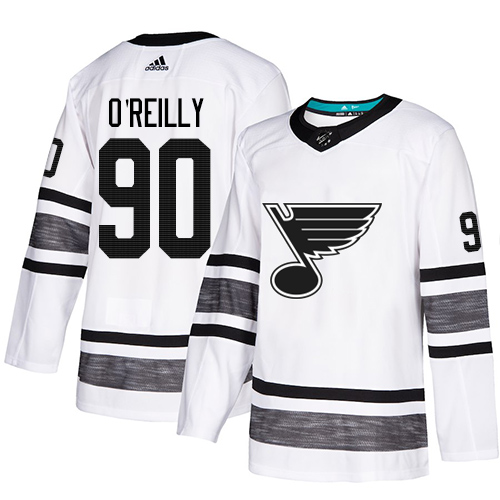 Adidas St. Louis Blues #90 Ryan O'Reilly White Authentic 2019 All-Star Stitched Youth Jersey Youth
