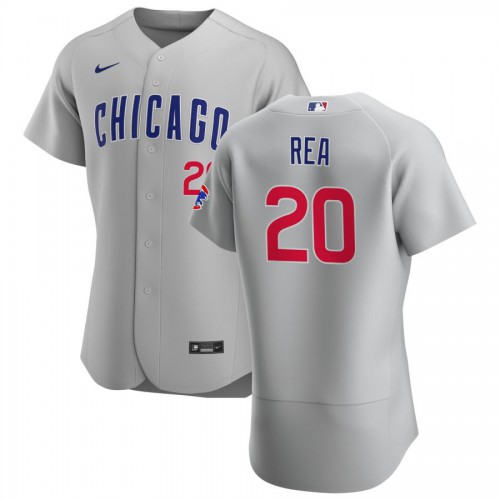 Chicago Chicago Cubs #20 Colin Rea Men's Gray Road 2020 Authentic Team Jersey Men's