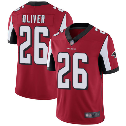 Atlanta Falcons #20 Isaiah Oliver Red Team Color Men's Stitched Vapor Untouchable Limited Jersey Men's