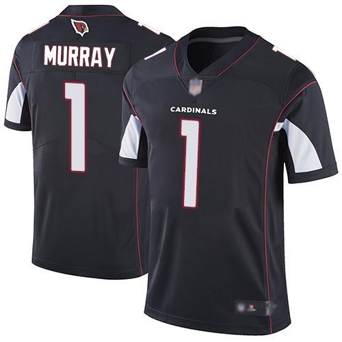 Cardinals #1 Kyler Murray Black Alternate Men's Stitched Vapor Untouchable Limited Jersey