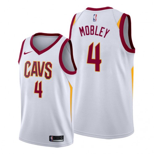 Cleveland Cleveland Cavaliers #4 Evan Mobley White Jersey Mens