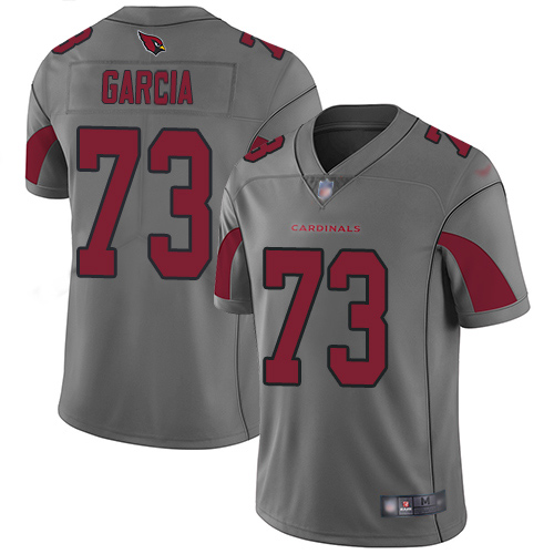 Cardinals #73 Max Garcia Silver Men's Stitched Limited Inverted Legend Jersey